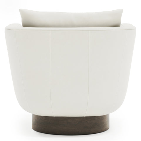 Gemma Leather Swivel Chair