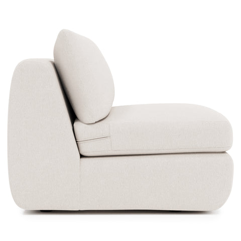 Jules Fabric Armless Chair