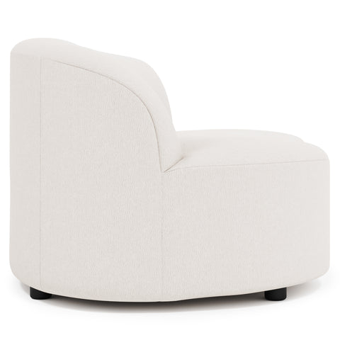 Elle Fabric Left Arm Loveseat