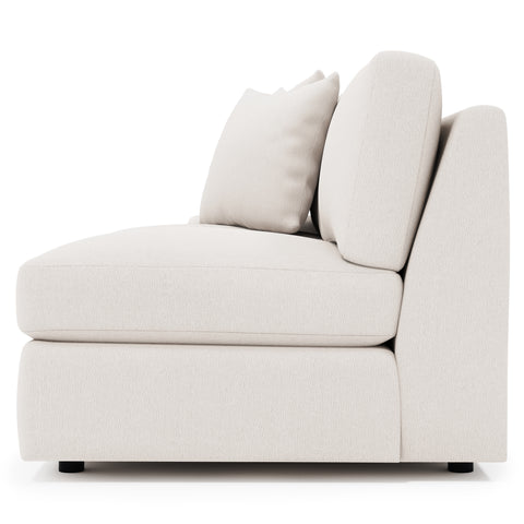 Serena Fabric Left Arm Loveseat