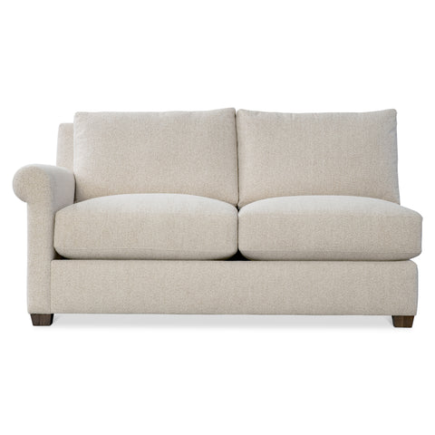 Barnes Fabric Left Arm Loveseat