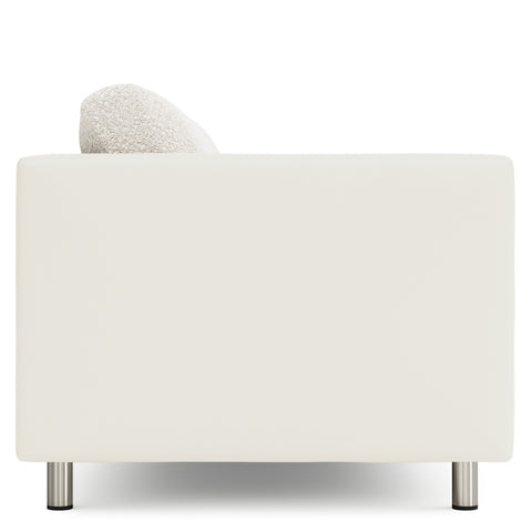 Dakota Leather-Fabric Sofa
