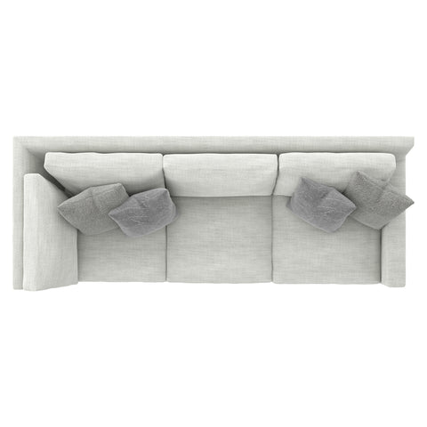 Kelsey Fabric Right Arm Return Sofa