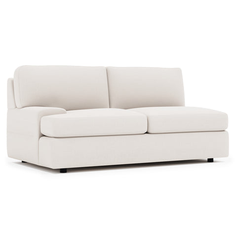 Serena Fabric Left Arm Loveseat