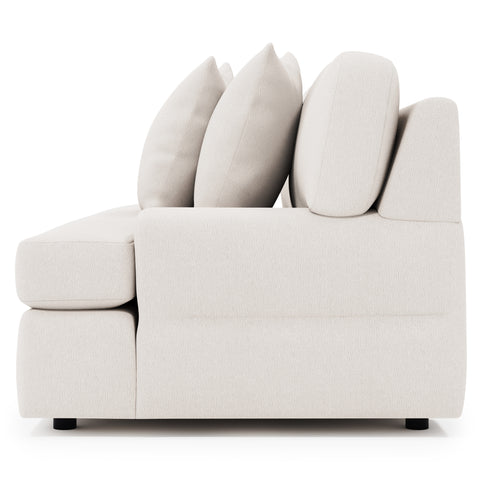 Serena Fabric Right Arm Loveseat