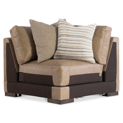 Lars Leather Corner Chair