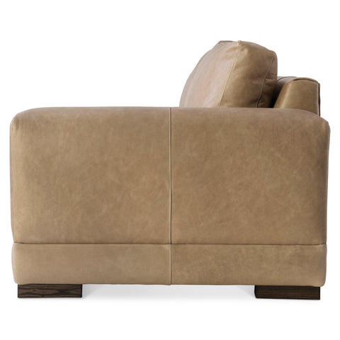 Lars Leather Right Arm Loveseat