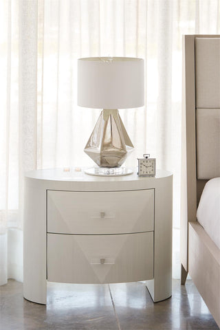 Bernhardt Axiom Oval Nightstand