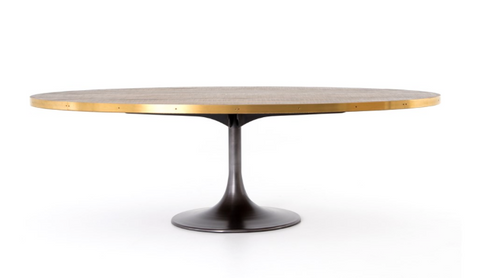 Four Hands Evans 98" Oval Dining Table