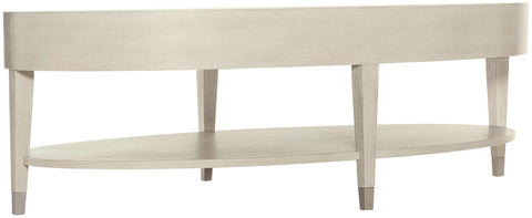 Bernhardt East Hampton Oval Cocktail Table