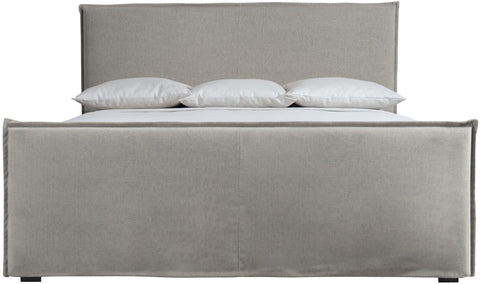 Bernhardt Gerston Slipcovered Bed