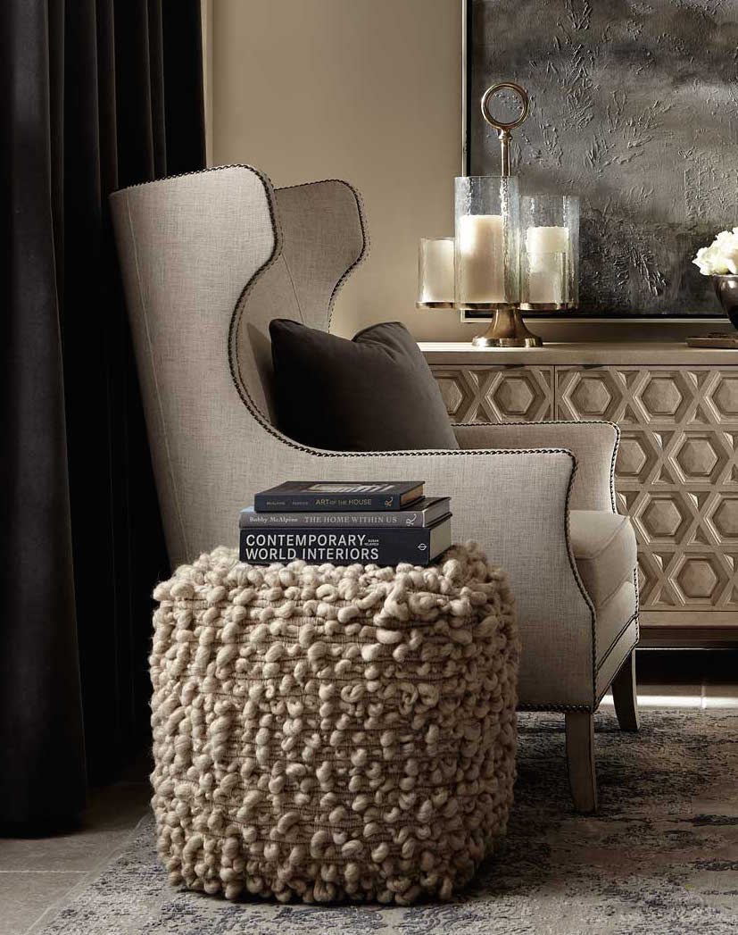Bernhardt chair sale and ottoman